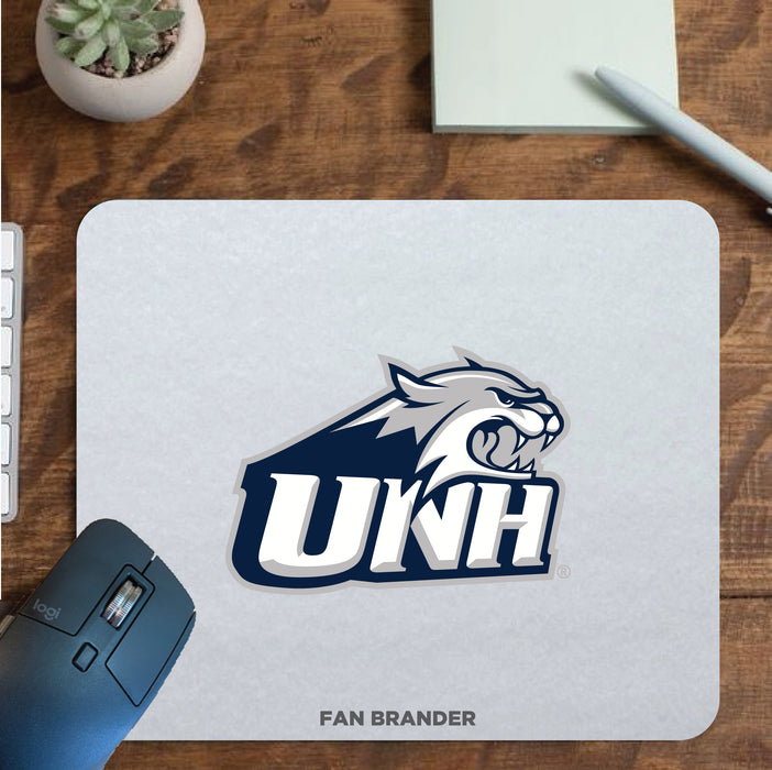 Fan Brander Mousepad with New Hampshire Wildcats design, for home, office and gaming.