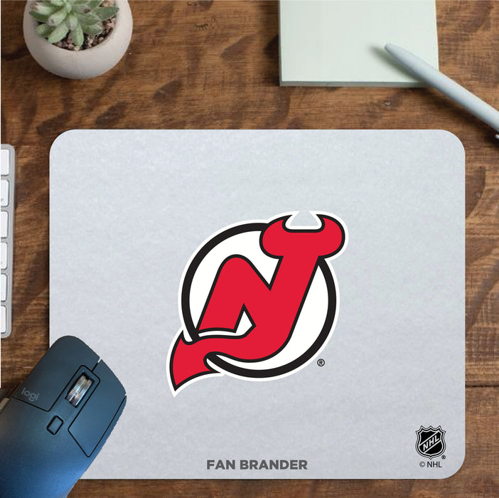 Fan Brander Mousepad with New Jersey Devils design, for home, office and gaming.