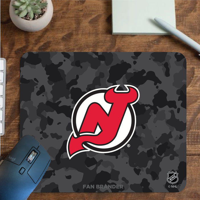 Fan Brander Mousepad with New Jersey Devils design, for home, office and gaming.