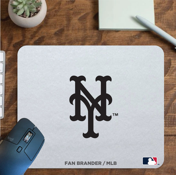 Fan Brander Mousepad with New York Mets design, for home, office and gaming.