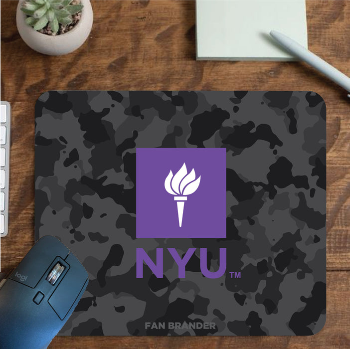 Fan Brander Mousepad with NYU design, for home, office and gaming.