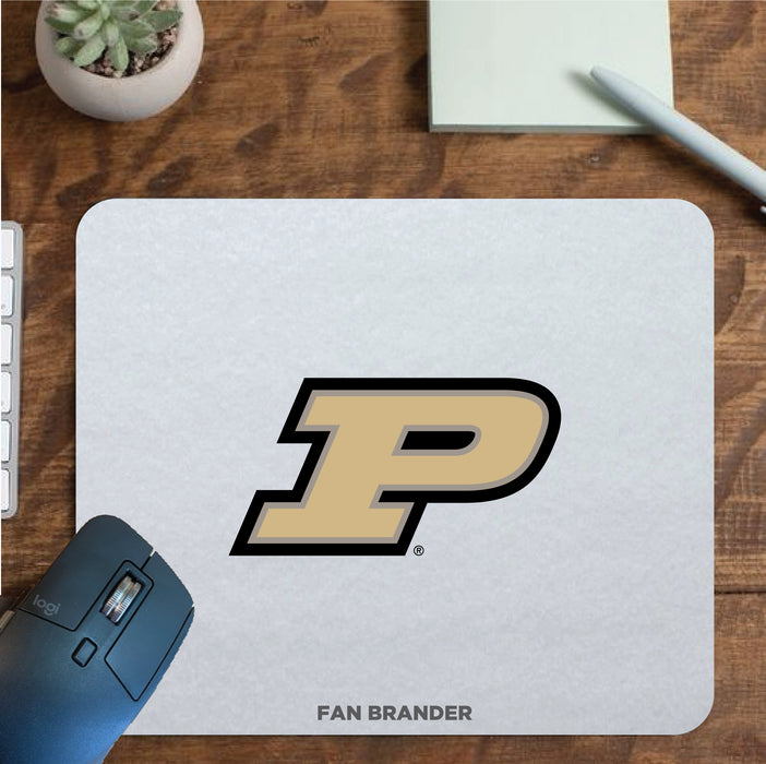 Fan Brander Mousepad with Purdue Boilermakers design, for home, office and gaming.