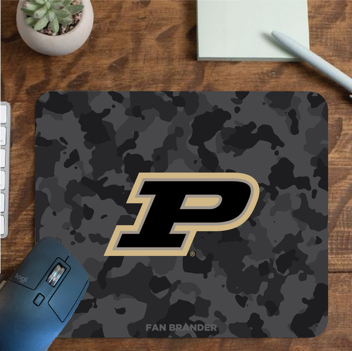 Fan Brander Mousepad with Purdue Boilermakers design, for home, office and gaming.