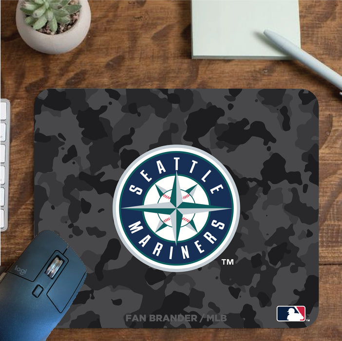 Fan Brander Mousepad with Seattle Mariners design, for home, office and gaming.