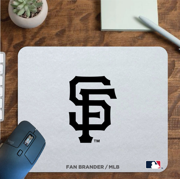 Fan Brander Mousepad with San Francisco Giants design, for home, office and gaming.