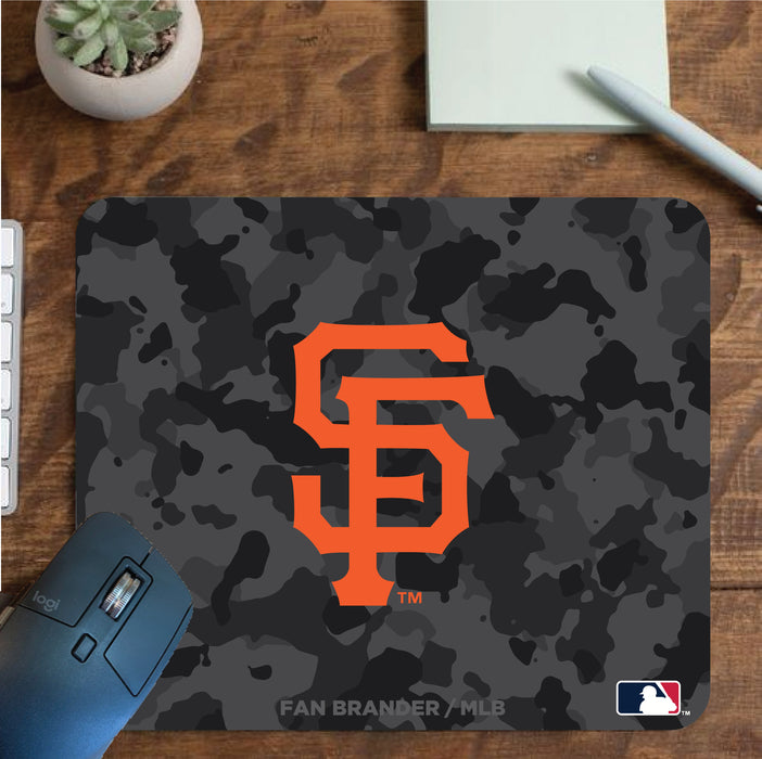 Fan Brander Mousepad with San Francisco Giants design, for home, office and gaming.