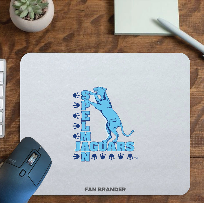 Fan Brander Mousepad with Spelman College Jaguars design, for home, office and gaming.