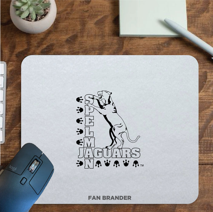 Fan Brander Mousepad with Spelman College Jaguars design, for home, office and gaming.