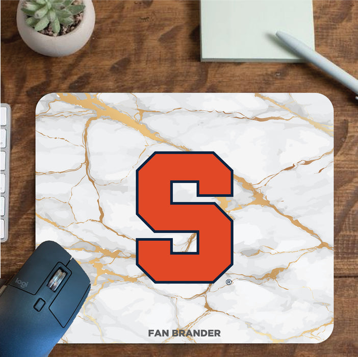 Fan Brander Mousepad with Syracuse Orange design, for home, office and gaming.