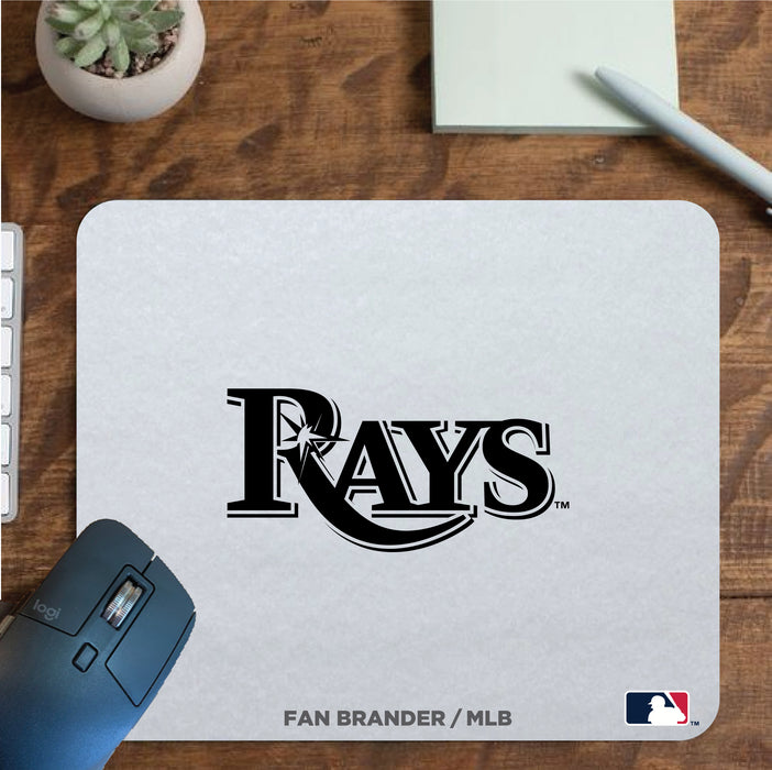 Fan Brander Mousepad with Tampa Bay Rays design, for home, office and gaming.