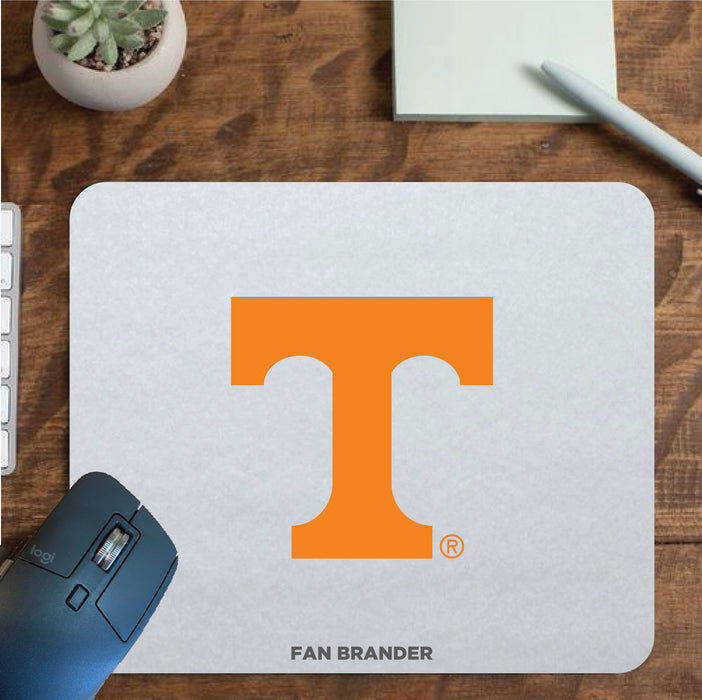 Fan Brander Mousepad with Tennessee Vols design, for home, office and gaming.