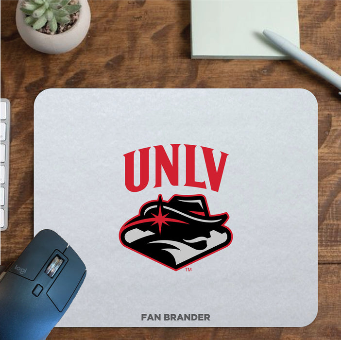 Fan Brander Mousepad with UNLV Rebels design, for home, office and gaming.