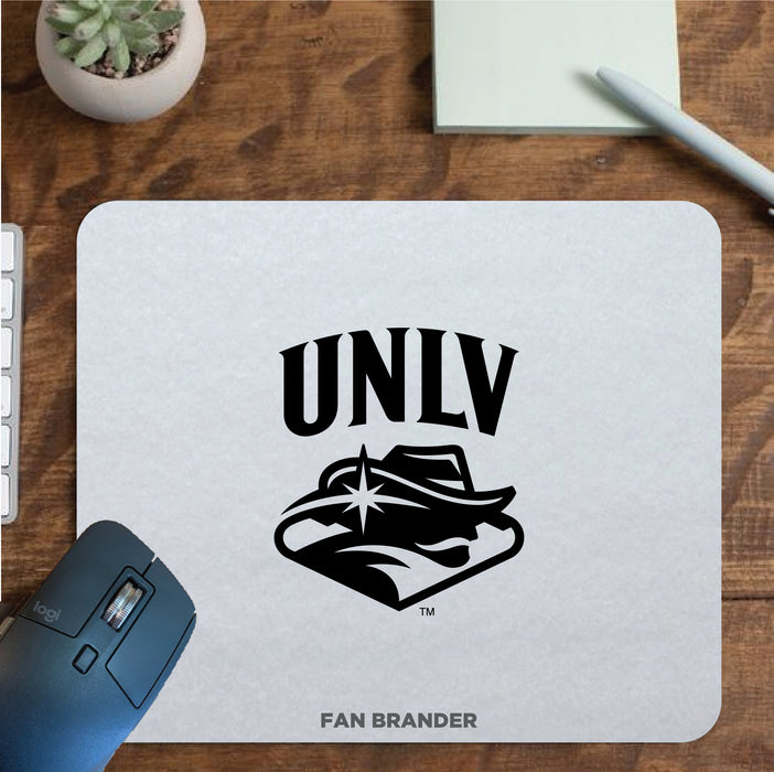 Fan Brander Mousepad with UNLV Rebels design, for home, office and gaming.
