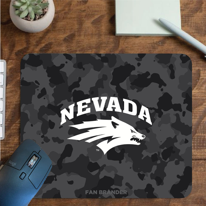Fan Brander Mousepad with Nevada Wolf Pack design, for home, office and gaming.