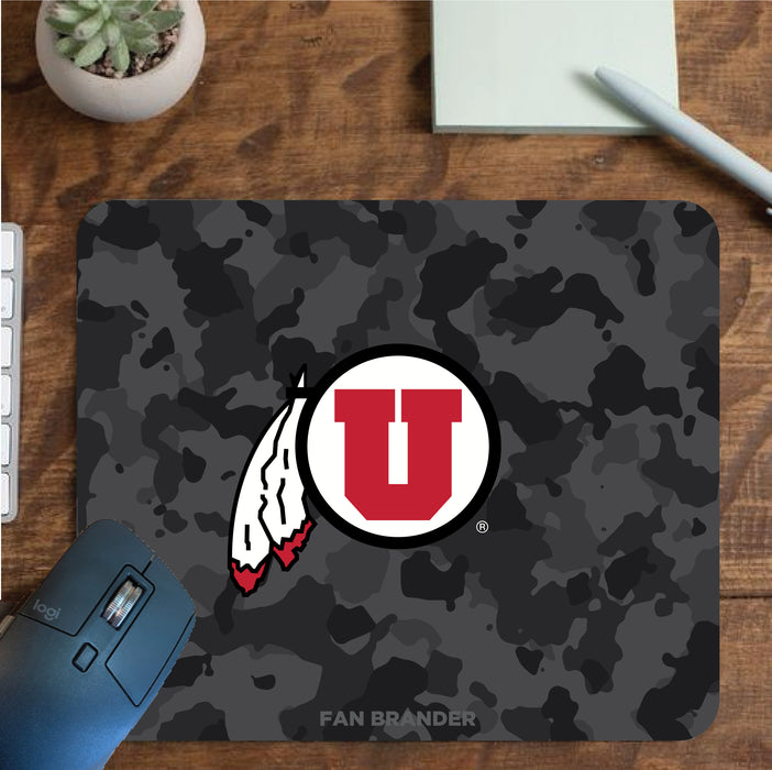 Fan Brander Mousepad with Utah Utes design, for home, office and gaming.