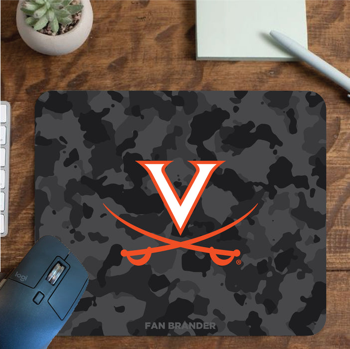 Fan Brander Mousepad with Virginia Cavaliers design, for home, office and gaming.