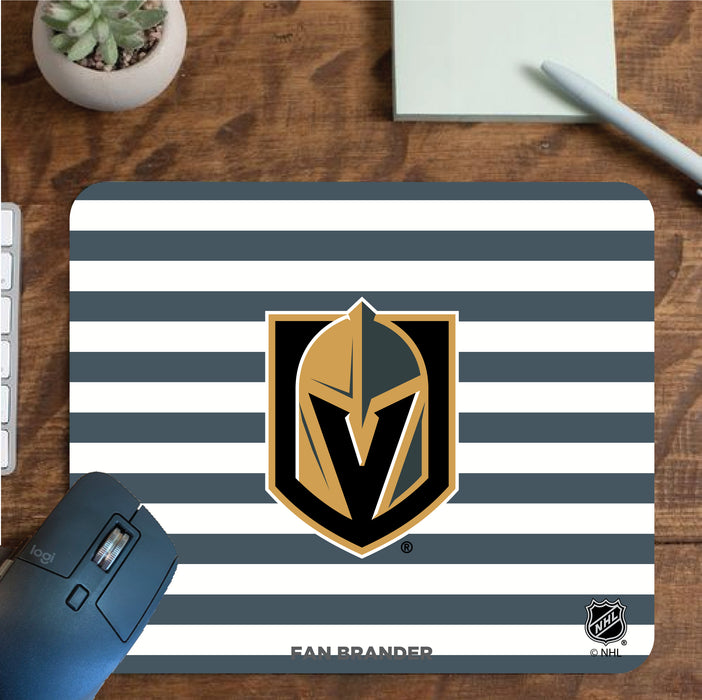 Fan Brander Mousepad with Vegas Golden Knights design, for home, office and gaming.