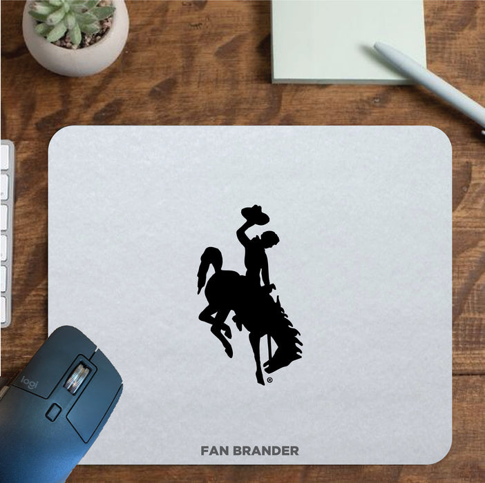 Fan Brander Mousepad with Wyoming Cowboys design, for home, office and gaming.