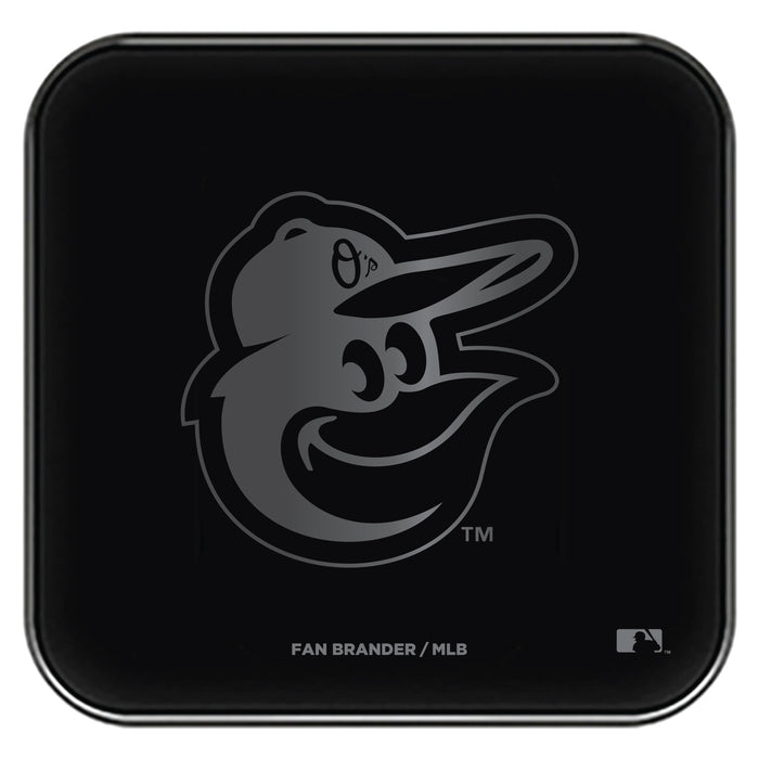 Fan Brander Fast Charging Wireless Charger with Baltimore Orioles laser etched Primary Logo