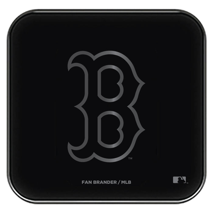 Fan Brander Fast Charging Wireless Charger with Boston Red Sox laser etched Primary Logo