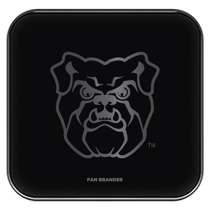Fan Brander Fast Charging Wireless Charger with Butler Bulldogs laser etched Primary Logo