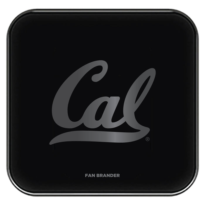 Fan Brander Fast Charging Wireless Charger with California Bears laser etched Primary Logo