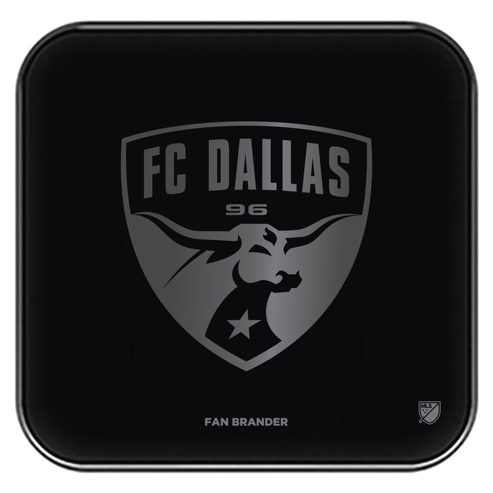 Fan Brander Fast Charging Wireless Charger with FC Dallas laser etched Primary Logo