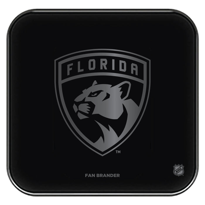 Fan Brander Fast Charging Wireless Charger with Florida Panthers laser etched Primary Logo