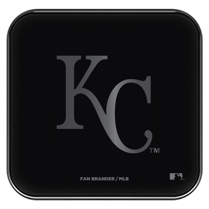 Fan Brander Fast Charging Wireless Charger with Kansas City Royals laser etched Primary Logo