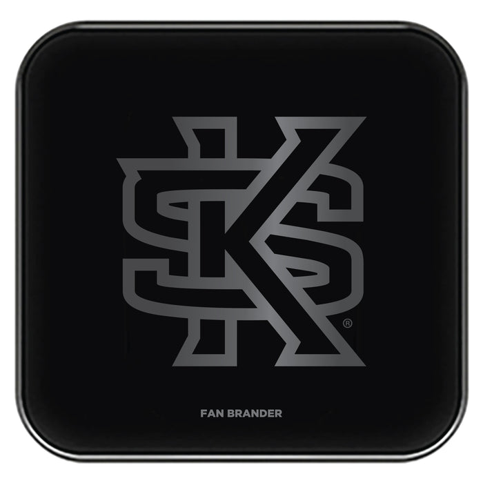 Fan Brander Fast Charging Wireless Charger with Kennesaw State Owls laser etched Primary Logo