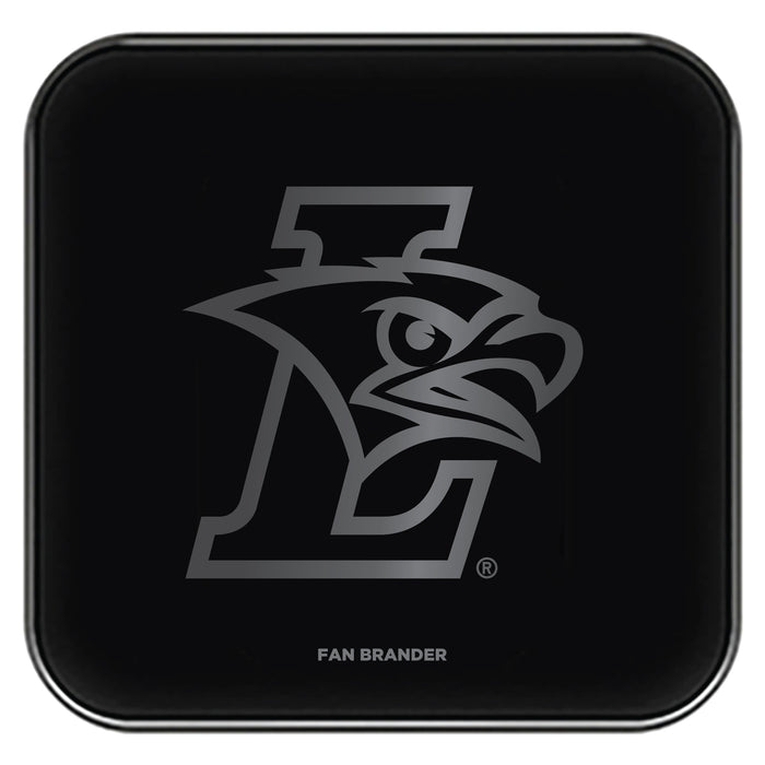 Fan Brander Fast Charging Wireless Charger with Lehigh Mountain Hawks laser etched Primary Logo