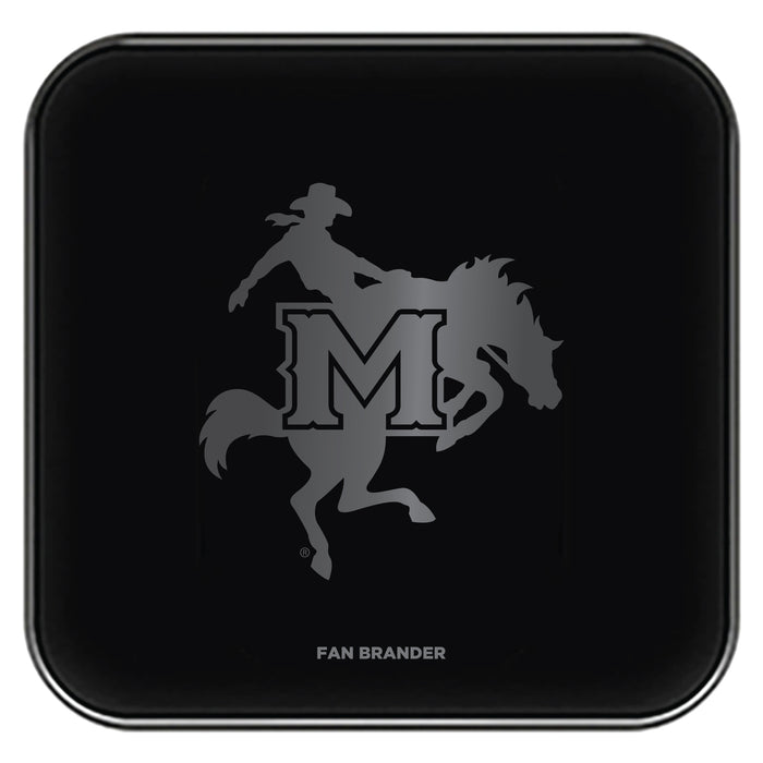 Fan Brander Fast Charging Wireless Charger with McNeese State Cowboys laser etched Primary Logo