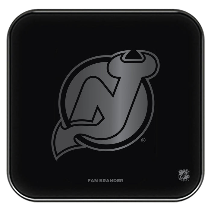 Fan Brander Fast Charging Wireless Charger with New Jersey Devils laser etched Primary Logo