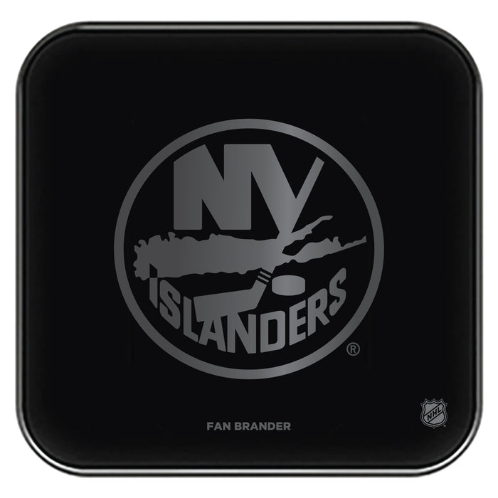 Fan Brander Fast Charging Wireless Charger with New York Islanders laser etched Primary Logo