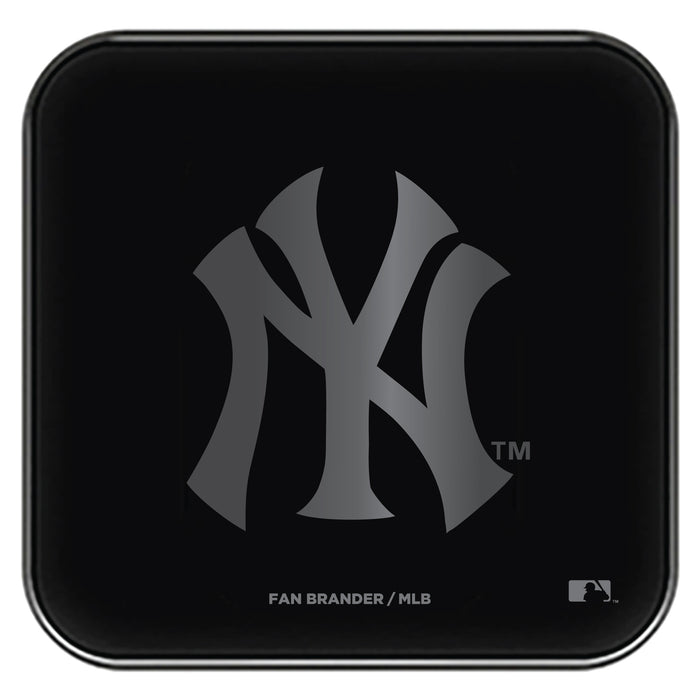 Fan Brander Fast Charging Wireless Charger with New York Yankees laser etched Primary Logo
