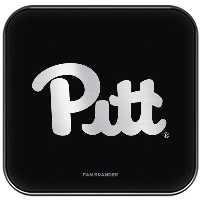 Fan Brander Fast Charging Wireless Charger with Pittsburgh Panthers laser etched Primary Logo