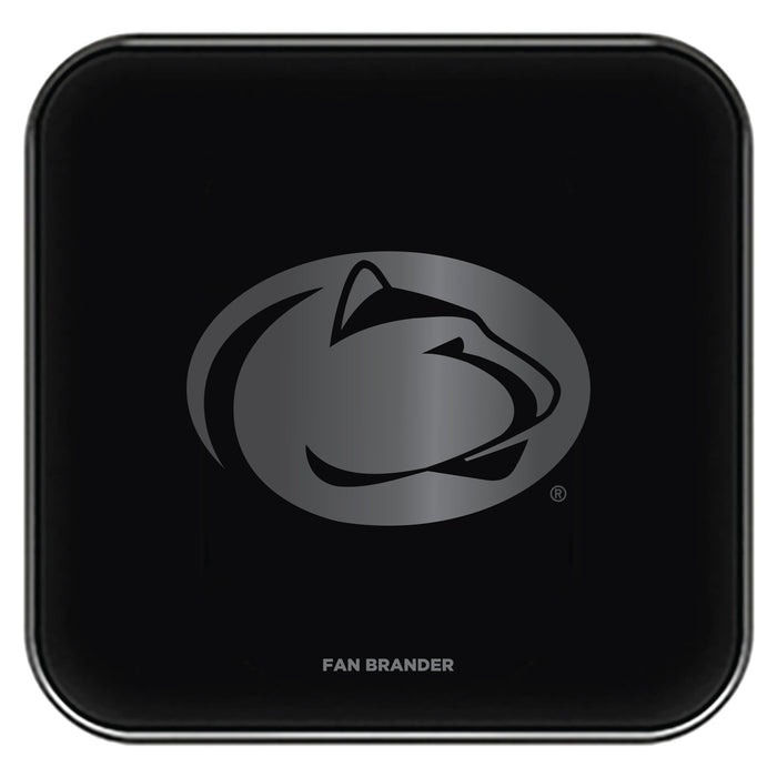 Fan Brander Fast Charging Wireless Charger with Penn State Nittany Lions laser etched Primary Logo