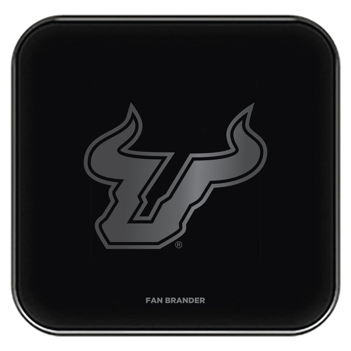 Fan Brander Fast Charging Wireless Charger with South Florida Bulls laser etched Primary Logo