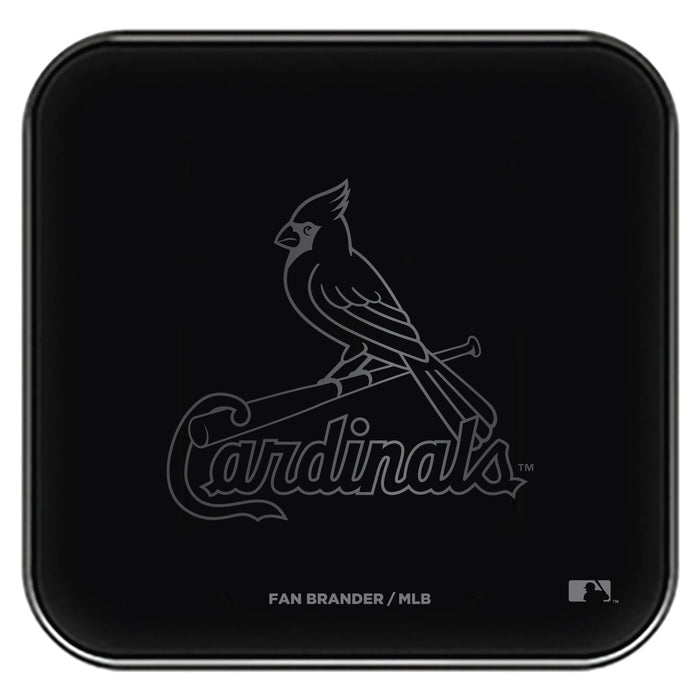Fan Brander Fast Charging Wireless Charger with St. Louis Cardinals laser etched Primary Logo