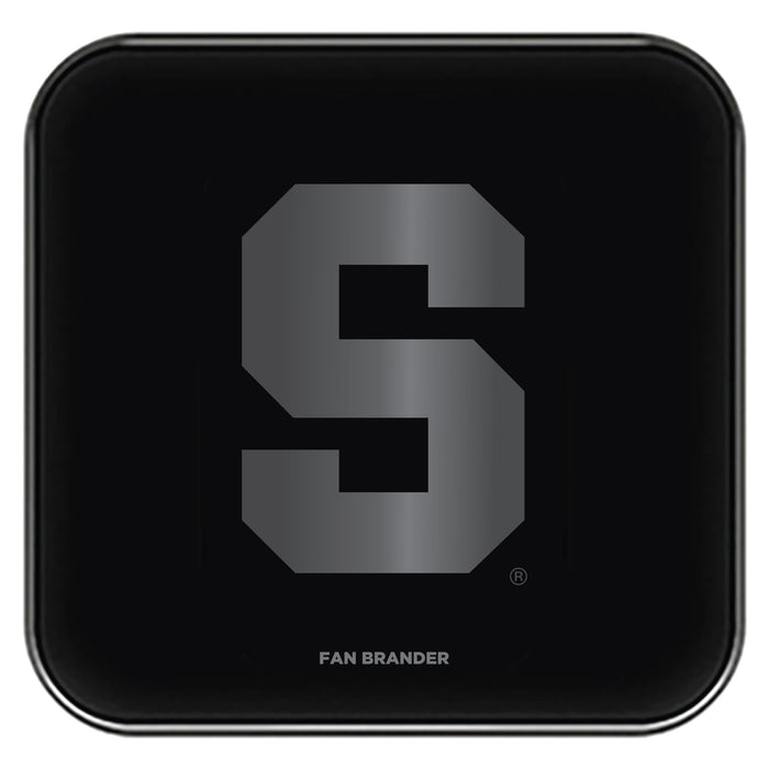 Fan Brander Fast Charging Wireless Charger with Syracuse Orange laser etched Primary Logo