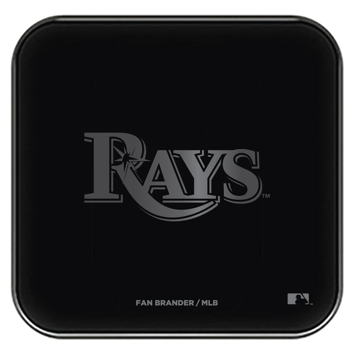 Fan Brander Fast Charging Wireless Charger with Tampa Bay Rays laser etched Primary Logo