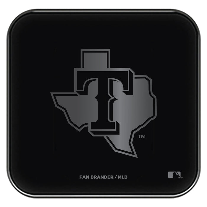 Fan Brander Fast Charging Wireless Charger with Texas Rangers 2023 MLB Champs Etched Logo