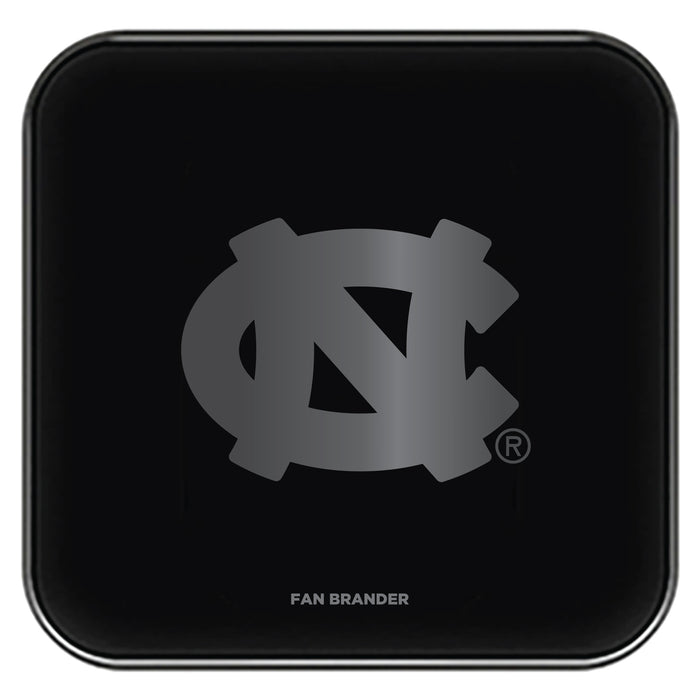 Fan Brander Fast Charging Wireless Charger with UNC Tar Heels laser etched Primary Logo