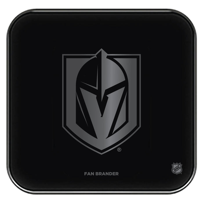 Fan Brander Fast Charging Wireless Charger with Vegas Golden Knights laser etched Primary Logo