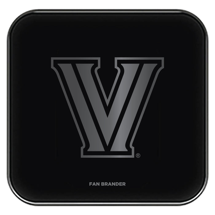Fan Brander Fast Charging Wireless Charger with Villanova University laser etched Primary Logo