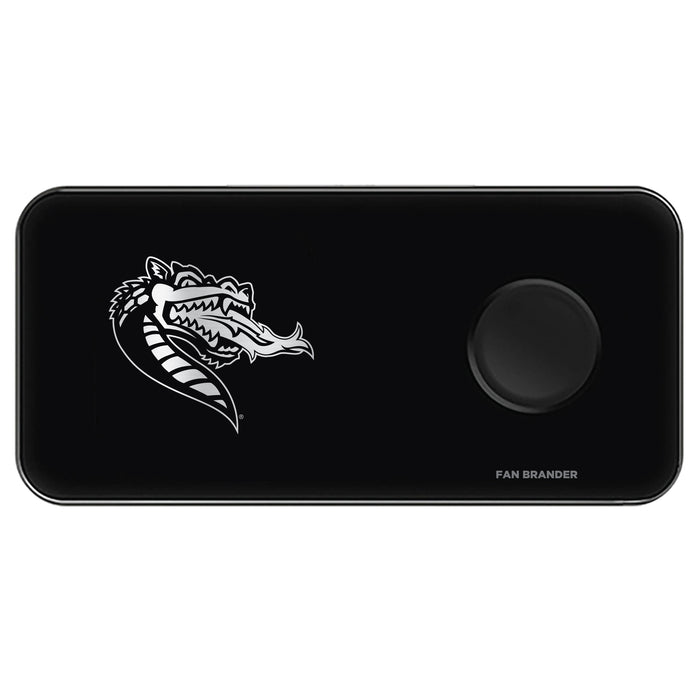 Fan Brander 3 in 1 Glass Wireless Charger with UAB Blazers laser etched Primary Logo