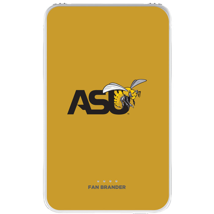 Fan Brander 10,000 mAh Portable Power Bank with Alabama State Hornets Primary Logo on Team Background