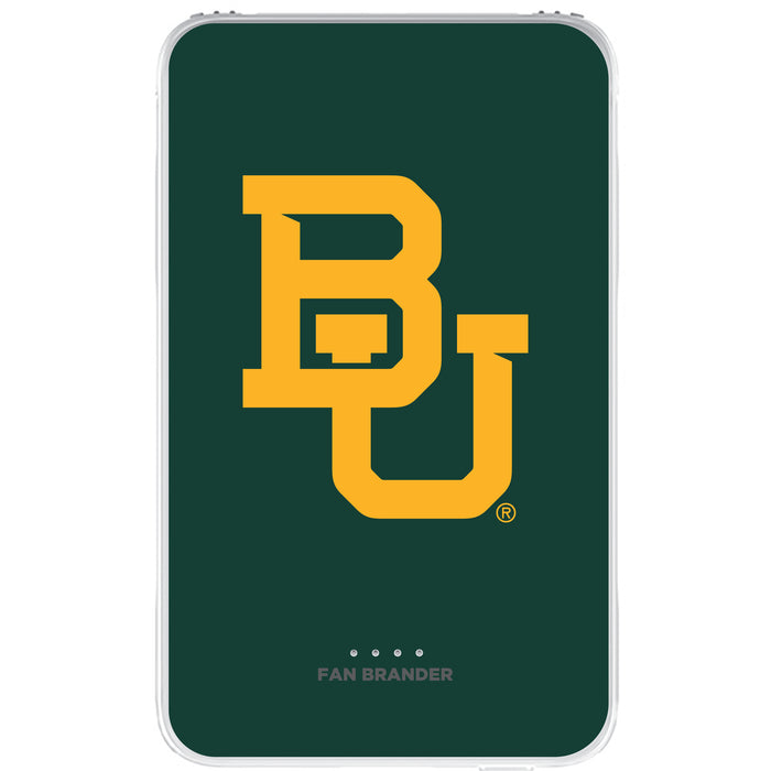 Fan Brander 10,000 mAh Portable Power Bank with Baylor Bears Primary Logo on Team Background