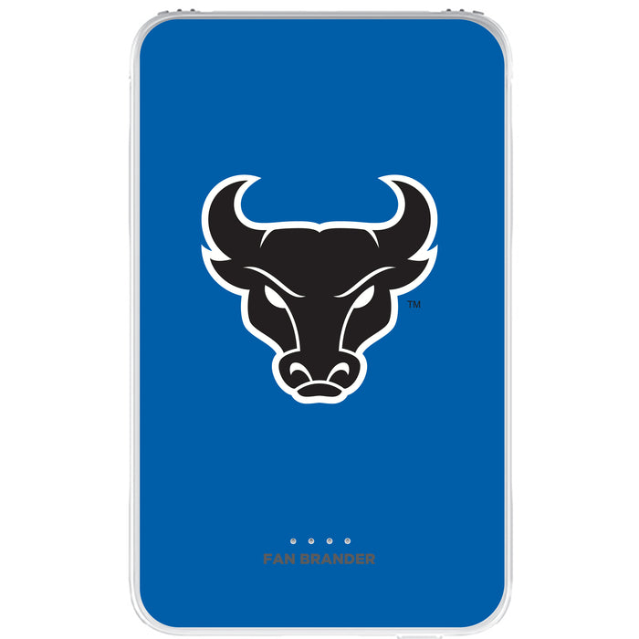 Fan Brander 10,000 mAh Portable Power Bank with Buffalo Bulls Primary Logo on Team Background
