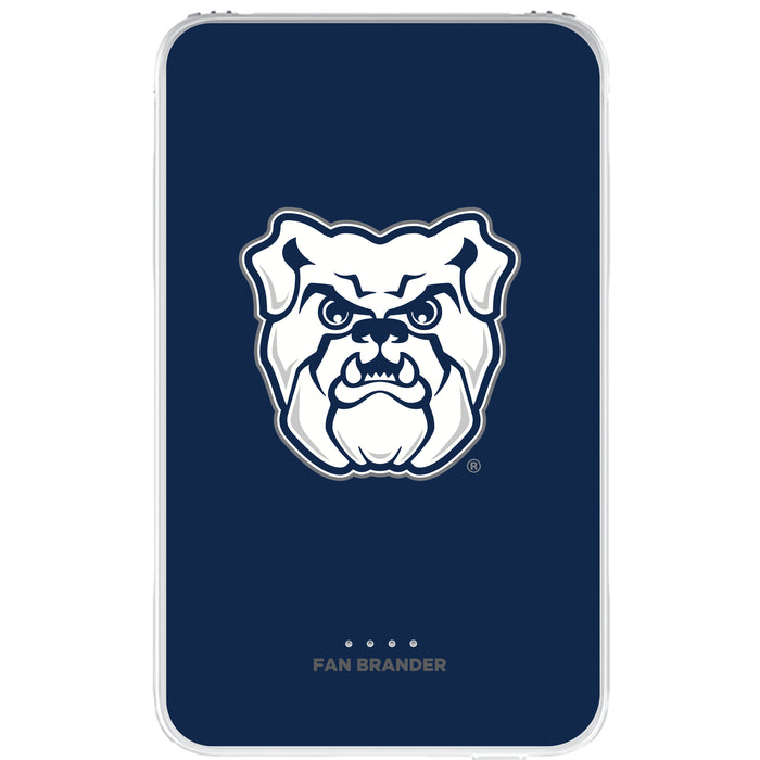 Fan Brander 10,000 mAh Portable Power Bank with Butler Bulldogs Primary Logo on Team Background